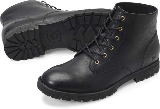 Born black lace up boots best sale