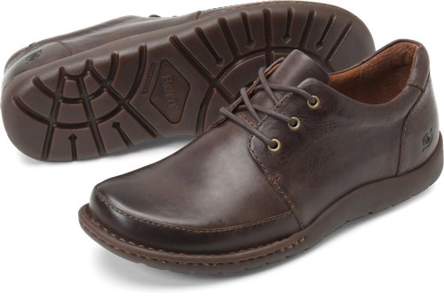 Born Nigel 3 Eye in Brown - Born Mens Casual on