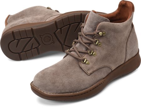 Taupe Brown Suede Combo Born Evros