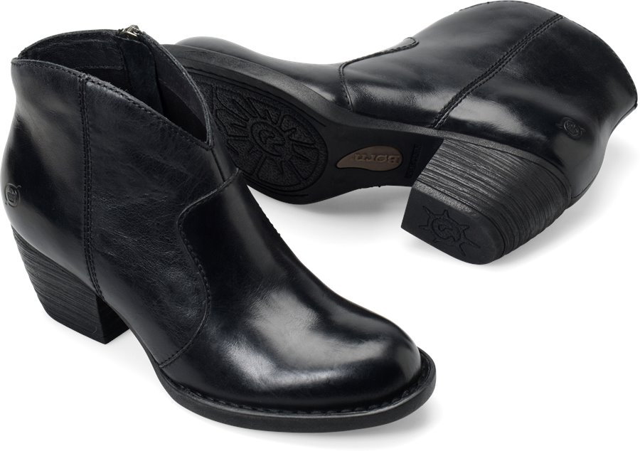 Born Shoes - Born Michel Women's Shoes in Black color. - #bornshoes #blackshoes