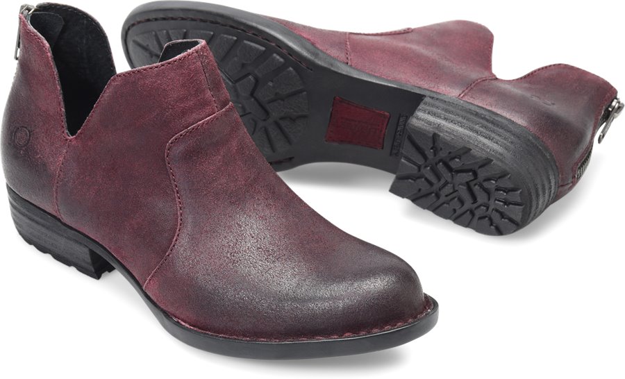 Born Shoes - Born Kerri Women's Shoes in Burgundy color. - #bornshoes #burgundyshoes