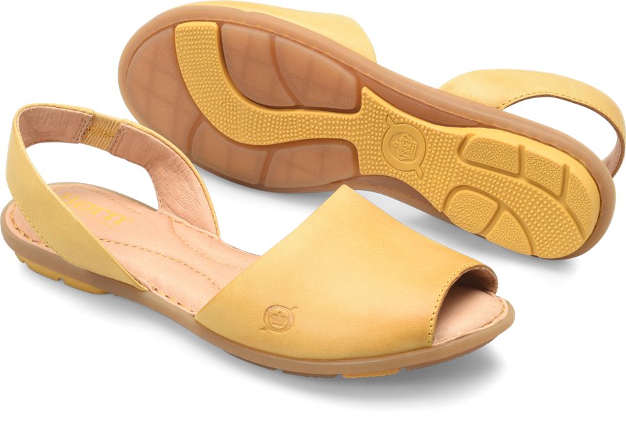 Born Trang in Sunflower - Born Womens Sandals on Shoeline.com