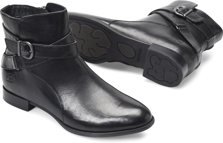 Born Shoes - Born Easton Women's Shoes in Black color. - #bornshoes #blackshoes