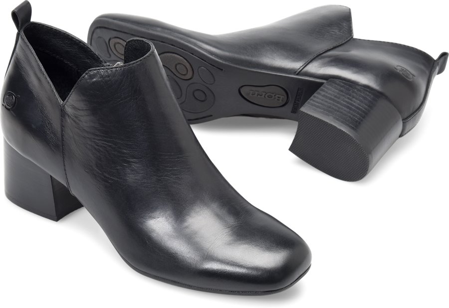 Born Shoes - Born Aneto Women's Shoes in Black color. - #bornshoes #blackshoes