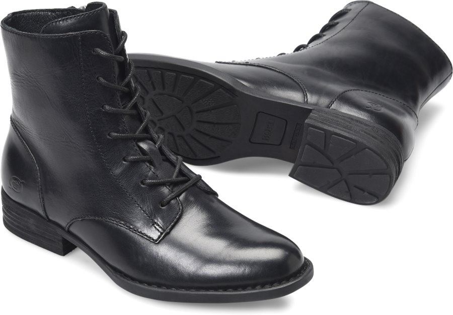 Born Shoes - Born Clements Women's Shoes in Black color. - #bornshoes #blackshoes