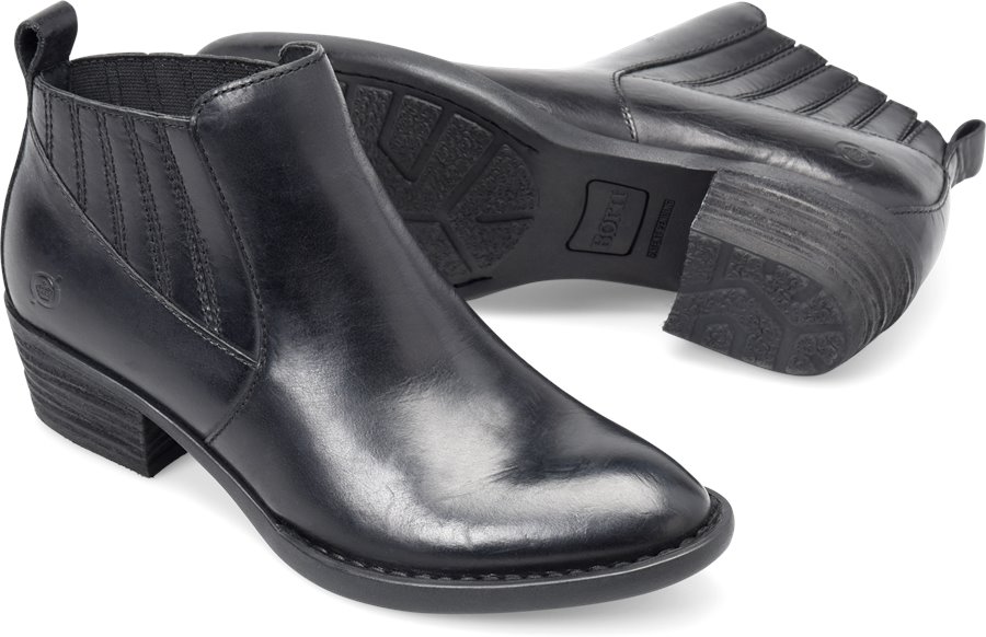 Born Shoes - Born Beebe Women's Shoes in Black color. - #bornshoes #blackshoes