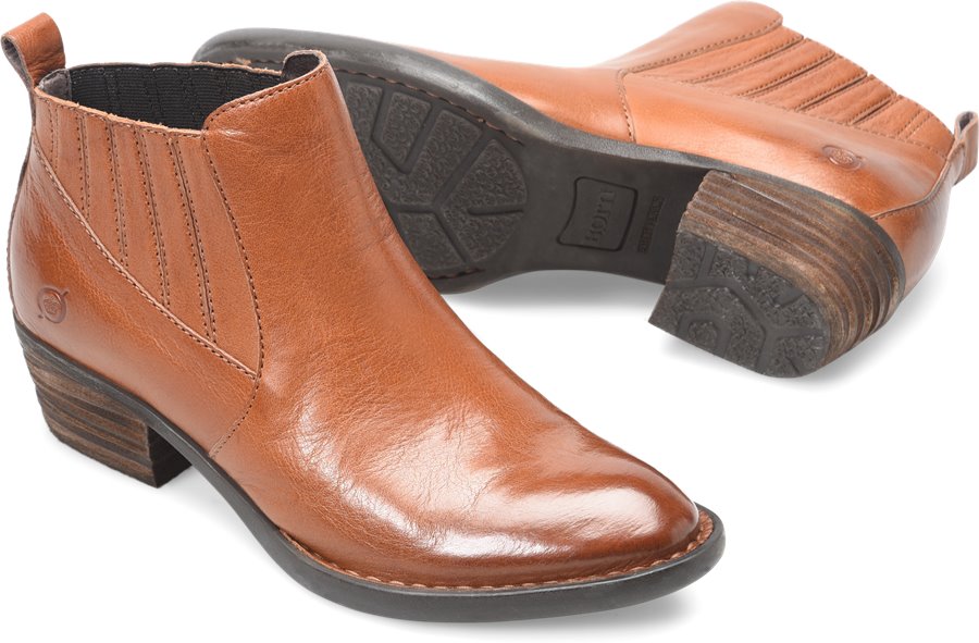 Born Shoes - Born Beebe Women's Shoes in Luggage color. - #bornshoes #luggageshoes