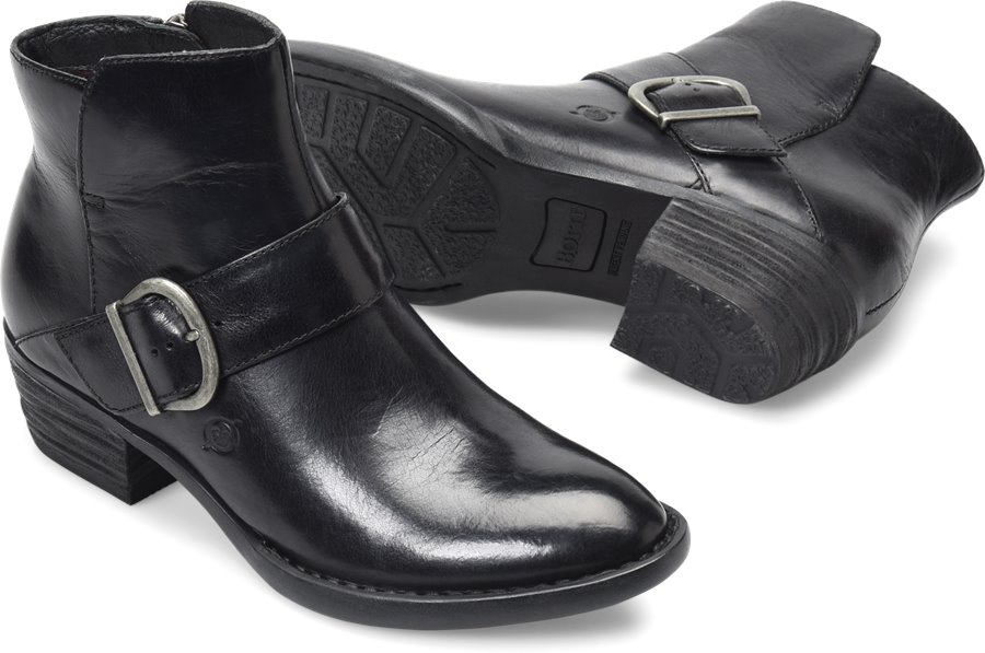 Born Shoes - Born Baloy Women's Shoes in Black color. - #bornshoes #blackshoes