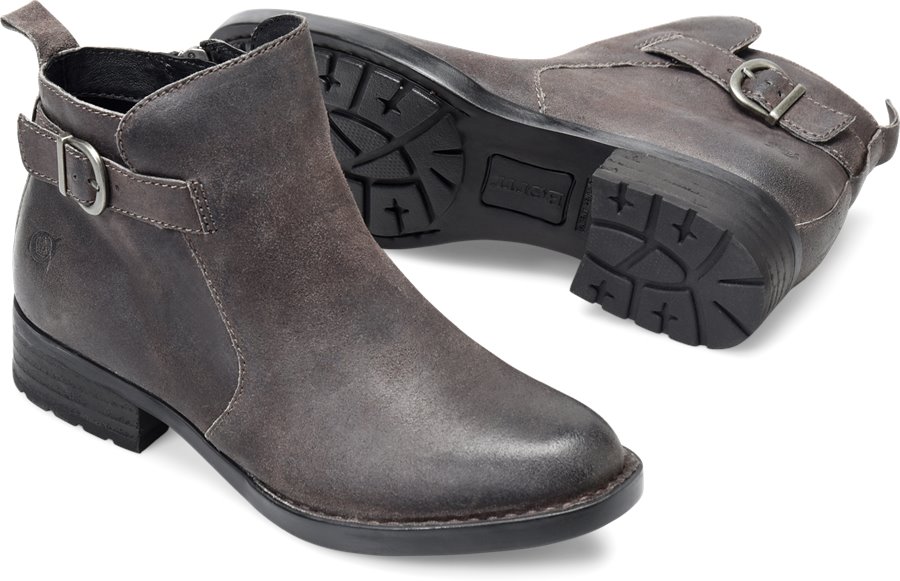 Born Shoes - Born Timms Women's Shoes in Gray color. - #bornshoes #grayshoes