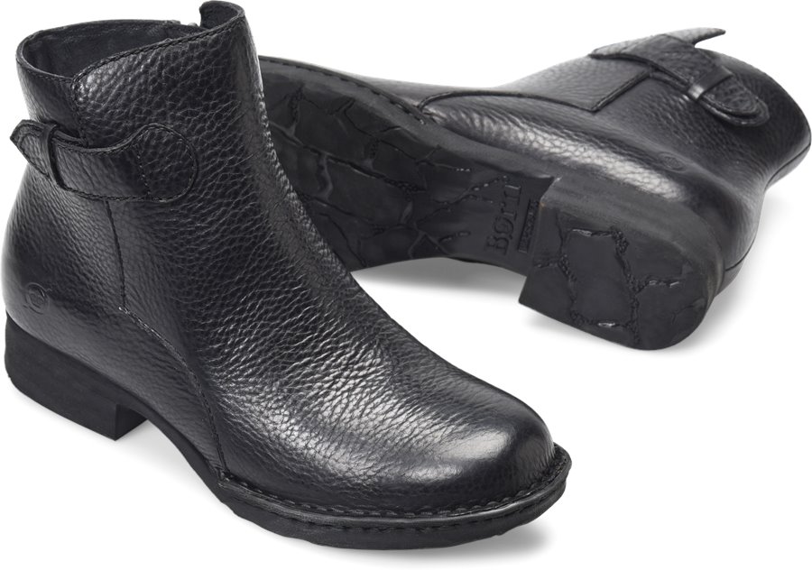 Born Shoes - Born Carbine Women's Shoes in Black color. - #bornshoes #blackshoes