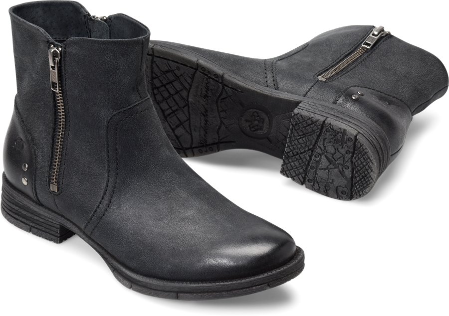 Born Shoes - Born Helka Women's Shoes in Black color. - #bornshoes #blackshoes