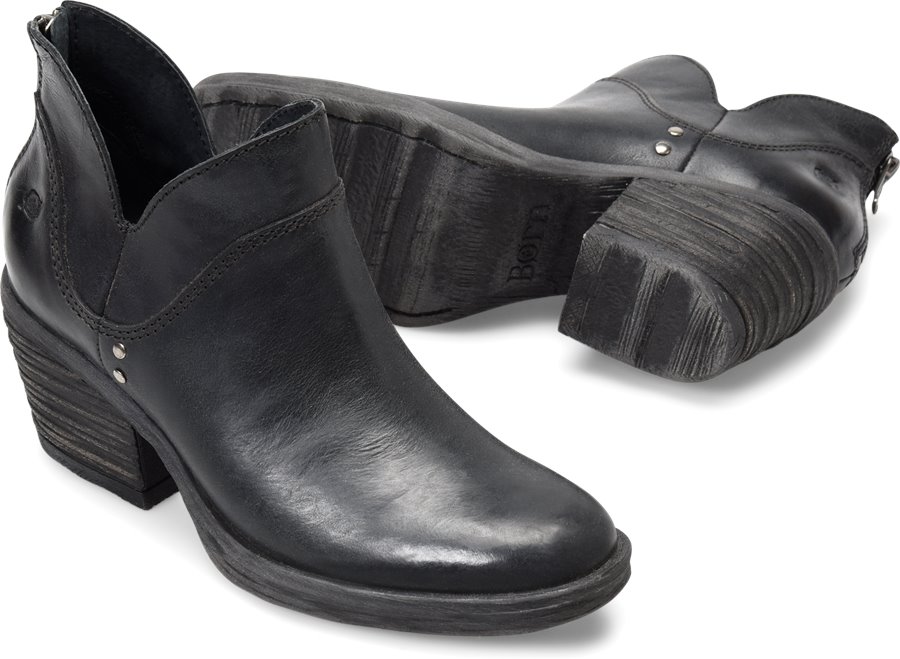 Born Shoes - Born Chisel Women's Shoes in Black color. - #bornshoes #blackshoes