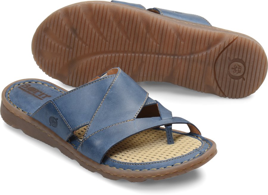 Born Sorja II in Indigo - Born Womens Sandals on Shoeline.com