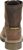 Back view of Carolina Mens 8 In Workflex Unlined Work Boot
