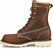 Side view of Carolina Mens Mens 8 In Domestic ST Moc Toe Boot