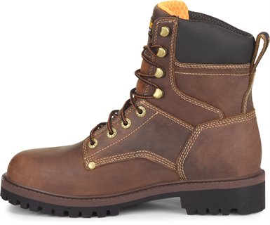 Carolina 8IN WP ST Work Boot in Dark Brown - Carolina Mens Work-Outdoor ...