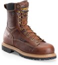 8 WP Lace to Toe Comp Toe Work Boot in Medium Brown