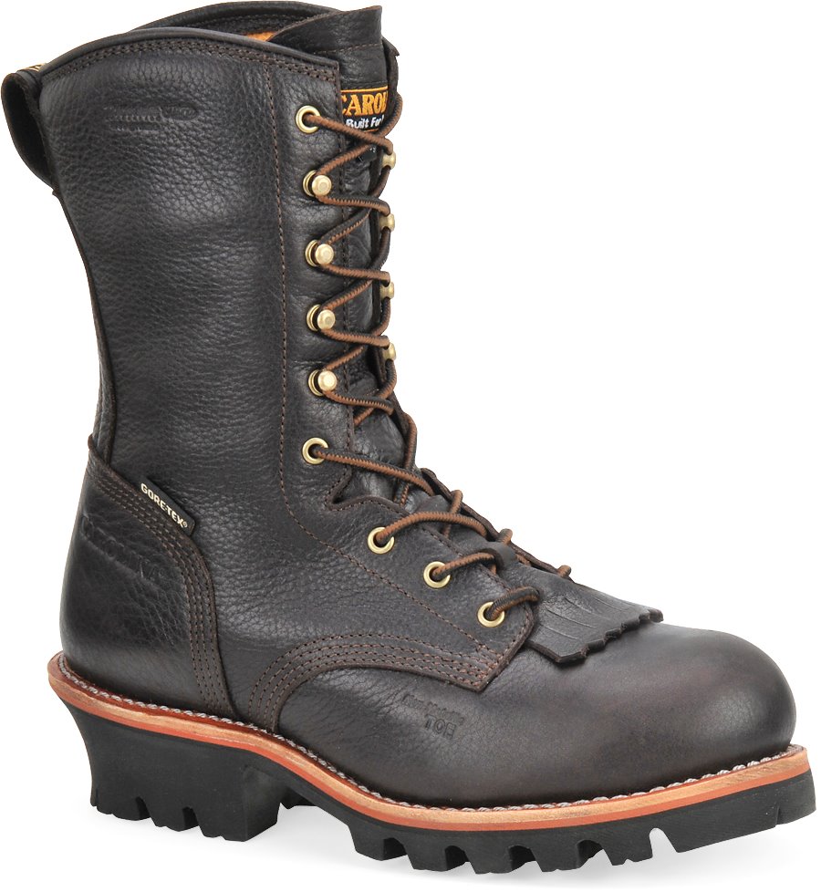 10 inch logger boots