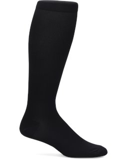 Nurse Mates Compression Socks Mens in Solid Black - Nurse Mates Mens ...