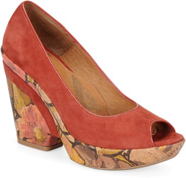 Terracotta Suede Sofft Olivia