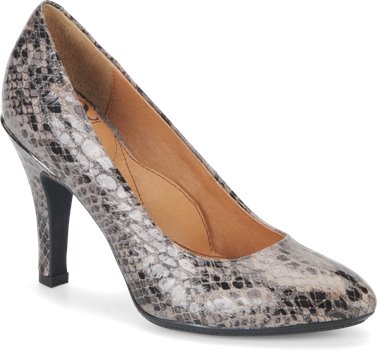 Grey Snake Print Sofft Moselle