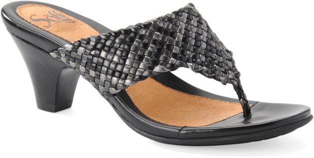 Sofft Maben in Black Multi - Sofft Womens Sandals on Shoeline.com