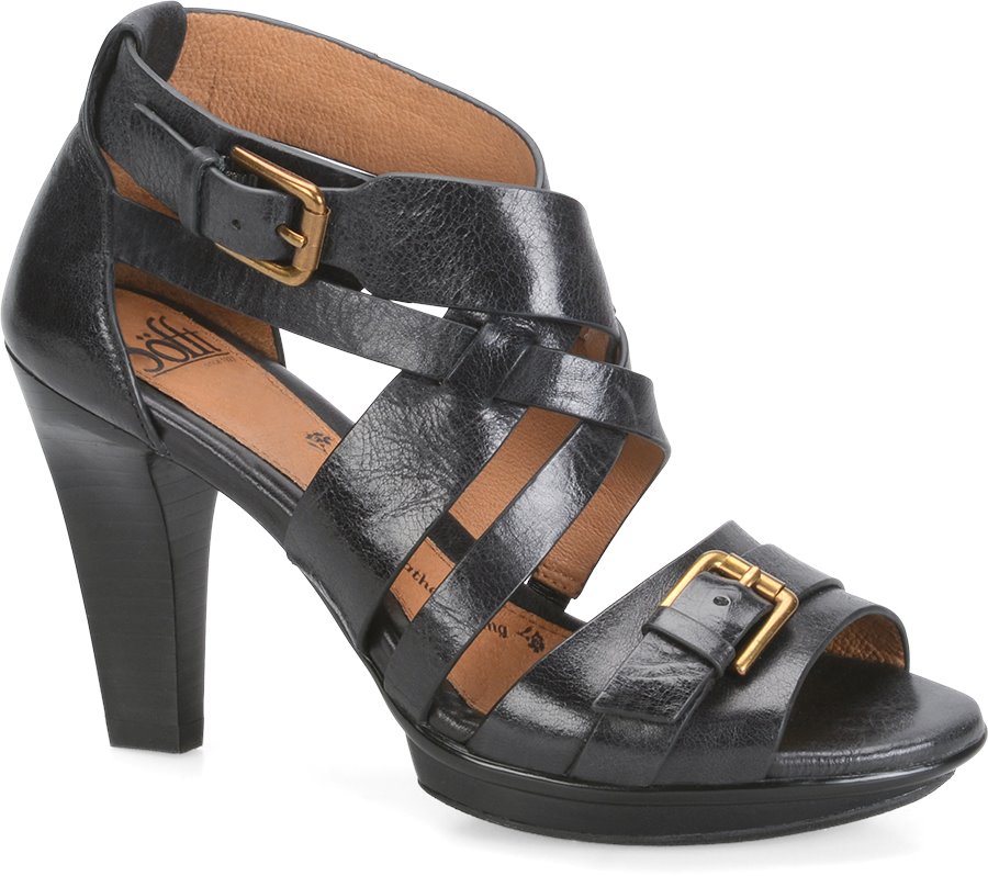 Sofft Rae In Black Sofft Womens Sandals On 