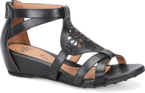 Sofft Breeze in Black - Sofft Womens Sandals on Shoeline.com