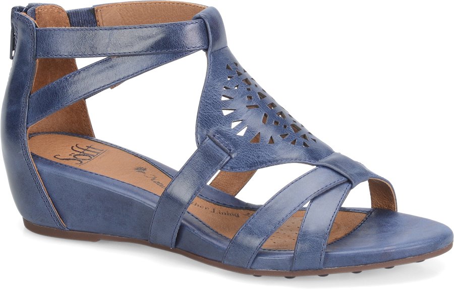 Sofft Breeze in Denim - Sofft Womens Sandals on Shoeline.com