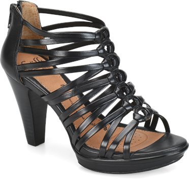 Sofft Rendon in Black - Sofft Womens Sandals on Shoeline.com