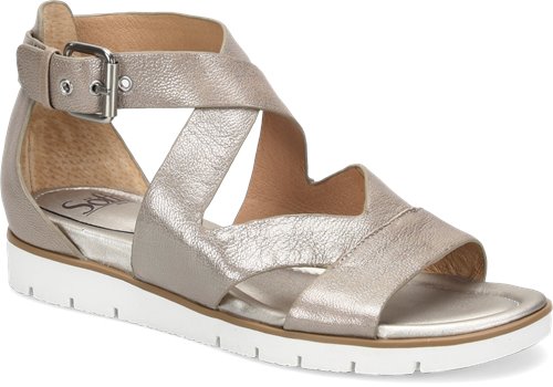 Sofft Mirabelle in Anthracite Metallic - Sofft Womens Sandals on ...