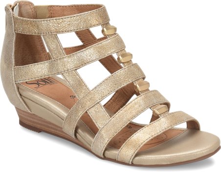 Sofft Rio in Gold - Sofft Womens Sandals on Shoeline.com