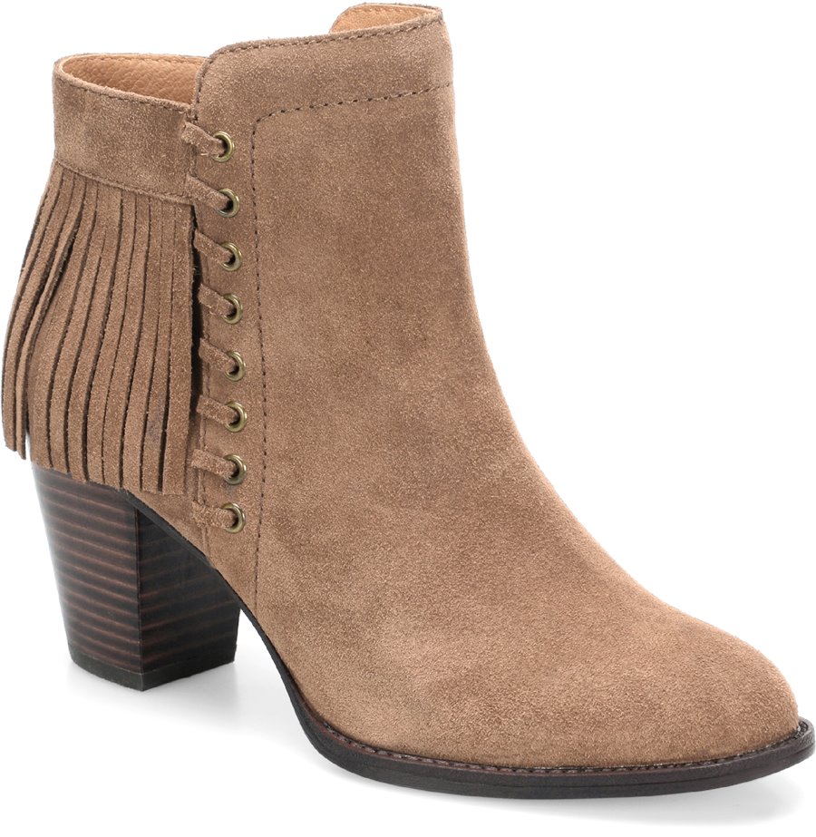 Sofft Shoes - Sofft Winters Women's Shoes in Havana Brown Suede color. - #sofftshoes #brownshoes