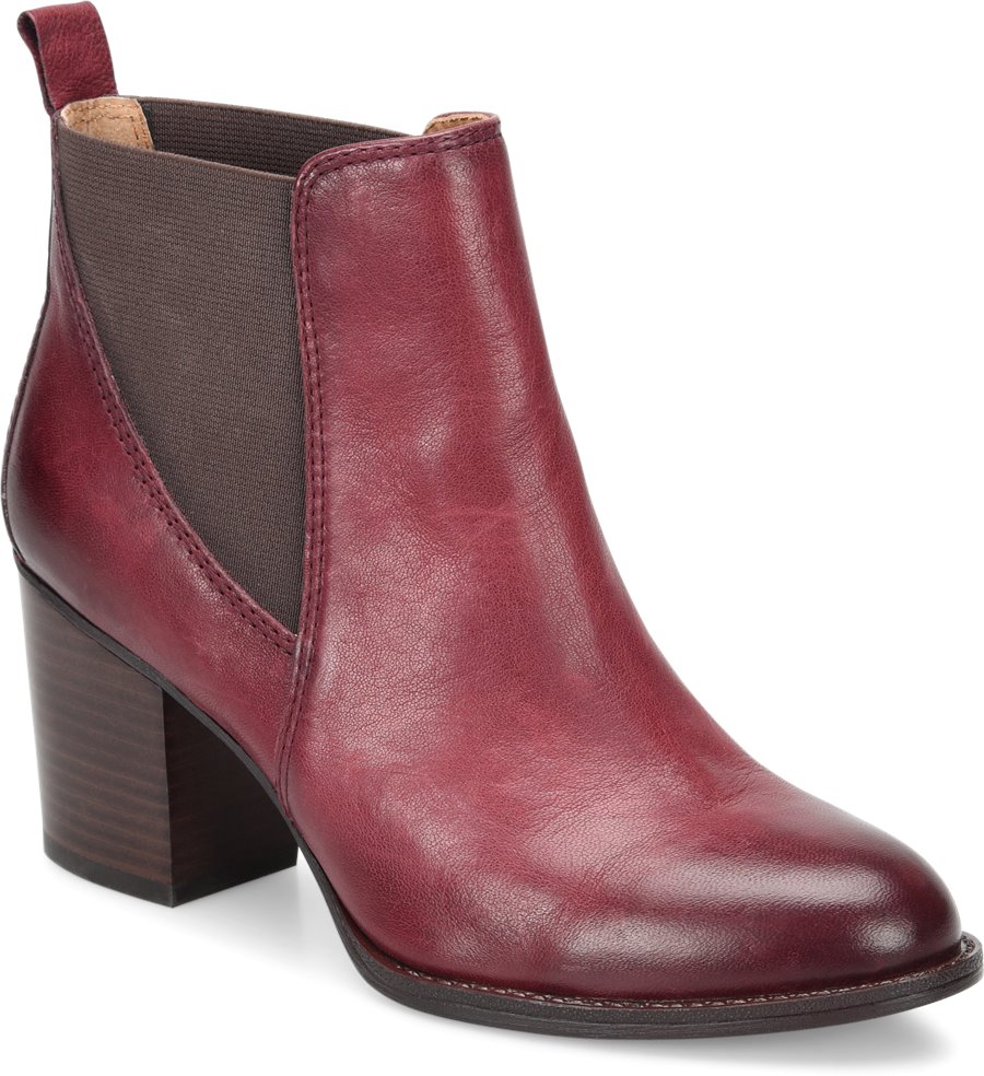 Sofft Shoes - Sofft Welling Women's Shoes in Wine Red color. - #sofftshoes #wineshoes