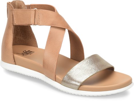 Byen Orient Feasibility Sofft Fiora in Light Sand - Sofft Womens Sandals on Shoeline.com