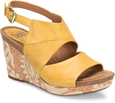 Lemon Yellow - Sofft Womens Sandals 
