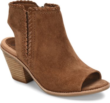 Light Brown Suede Sofft Maleigha