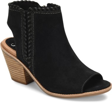 Black Suede Sofft Maleigha