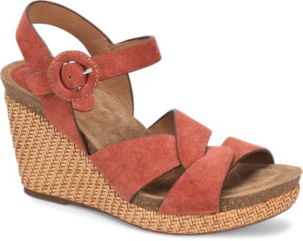 Coral Suede Sofft Casidy