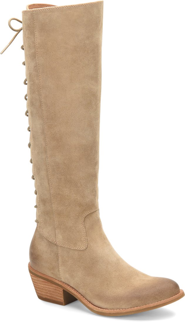 Sofft Sharnell Heel in Cashmere Suede - Sofft Womens Boots on