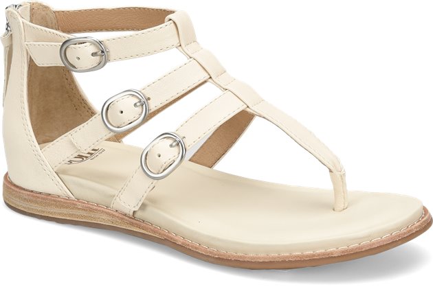 Sofft store white sandals