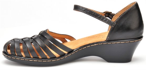 Softspots Tatianna in Black - Softspots Womens Sandals on Shoeline.com