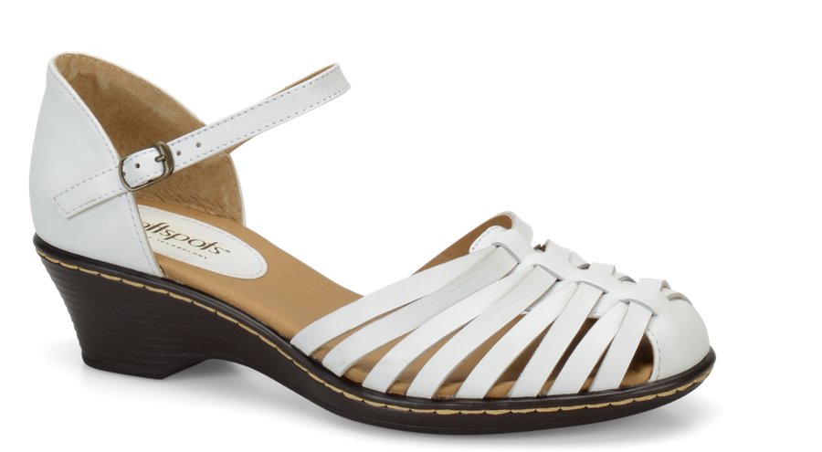 Softspots Tatianna in White - Softspots Womens Sandals on Shoeline.com